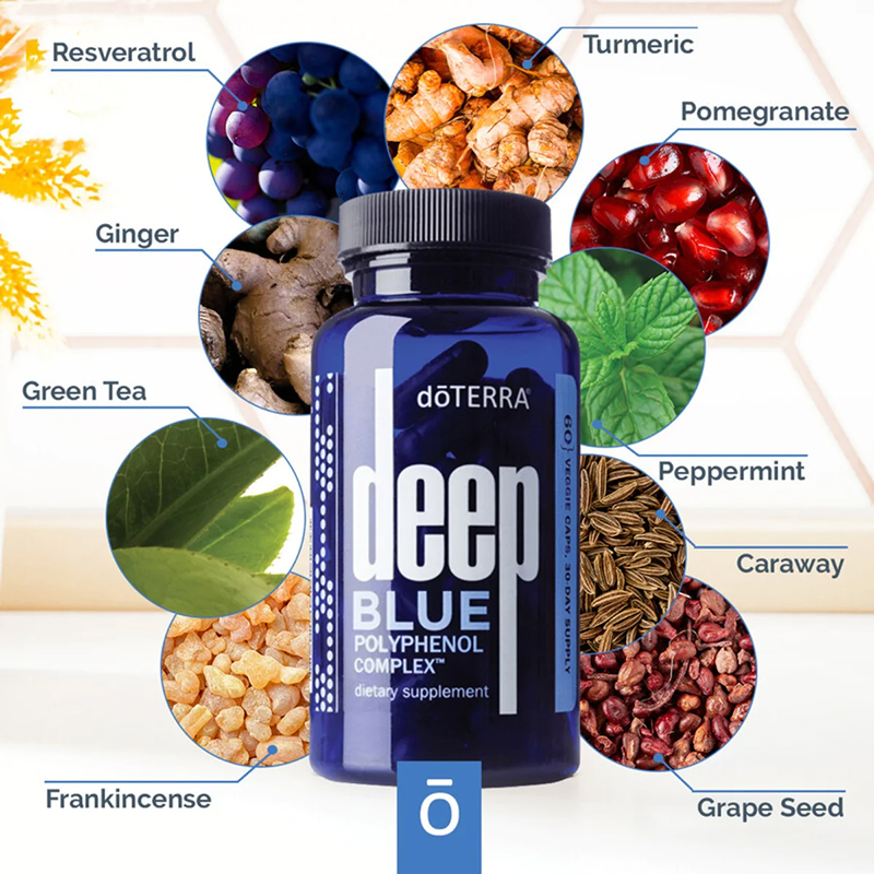 doTERRA Deep Blue Polyphenol Complex kapszula